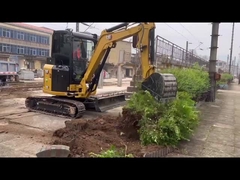 중고용 Cat 303 미니 발굴기 0.12m3 버킷 3600kg