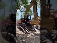 건설 CAT315 사용 된 미니 발굴기 0.65m3 버킷 13990 kg 무게