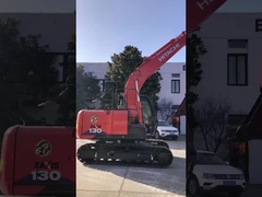 히타치 ZX130 사용 히타치 미니 발굴기 0.52m3 용량 13100Kg 운송용