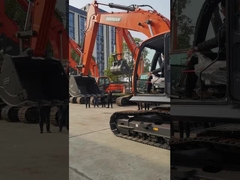 24.5 톤 Doosan DX245 사용된 장거리 발굴기 용량 1.4m3