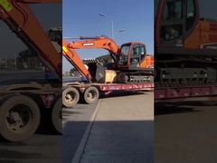 도산 DX130 사용 크롤러 발굴기 0.53m3 13010kg 수압 시스템