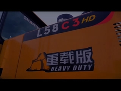 타이어 종류 사용 된 바퀴 로더 SHANTUI L58C3 잘 유지 된 신뢰할 수 있습니다