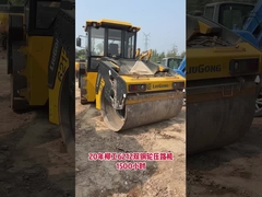 중고 LIUGON CLG6212E 수압 도로 롤러 12 톤 고속 119 kW 전력